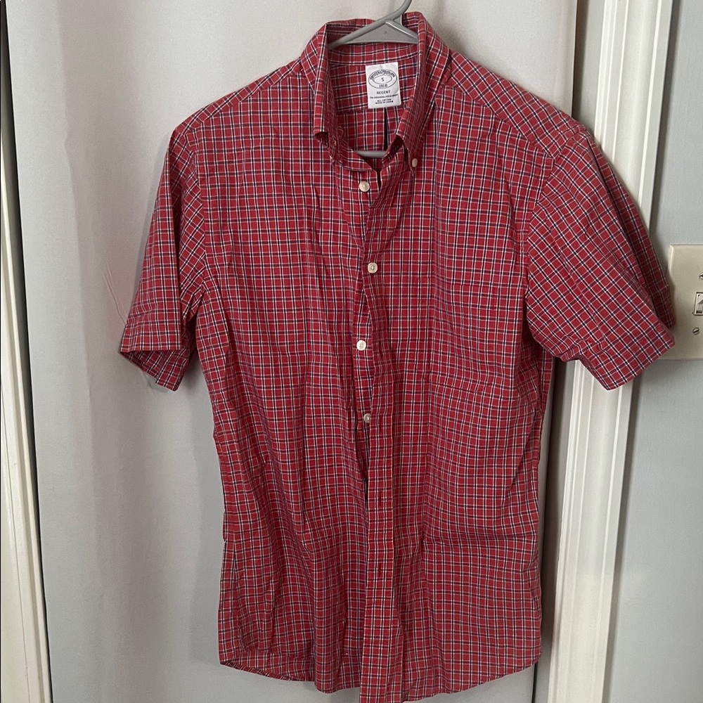 Brooks Brothers Red Plaid Casual Shirt